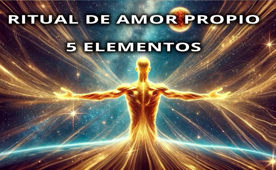 Ritual de Amor Propio: 5 elementos —tierra, aire, agua, fuego y propósito— para volver al centro.