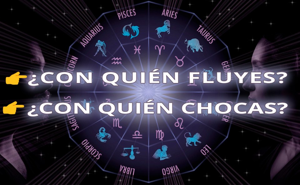 Compatibilidad de signos del zodiaco – afinidades y choques