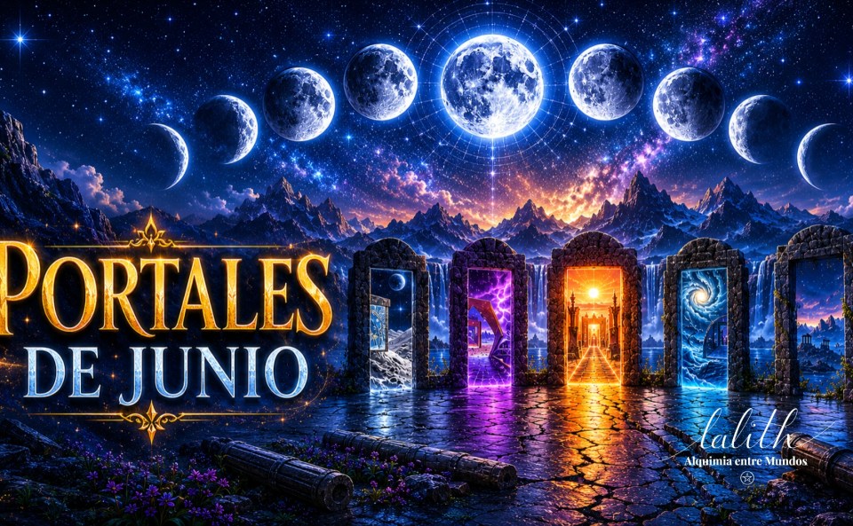Miniatura del vídeo Portales de Junio 2026 con fases lunares, portales de transformación y energía del Solsticio.