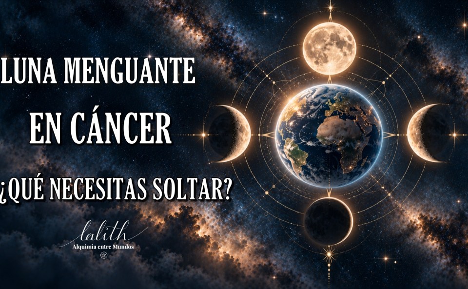 Luna menguante en Cáncer del 3 de octubre de 2026 – Alquimia entre Mundos